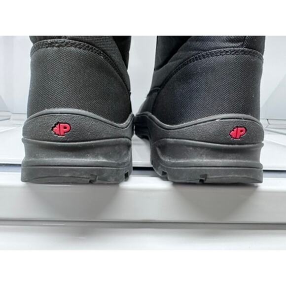 "PAJAR CANADA" Mens Ice Grip Snow Boots, Black, Size 12 - Picture 8 of 15